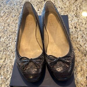 Talbots Women’s Wide Width Size 10 Tweed Flats
